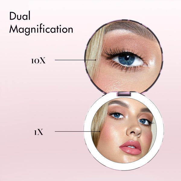 All Fancii Taylor compact mirror with led lights