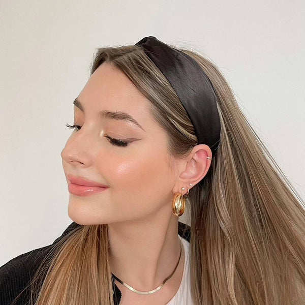 Audrey Satin Headband 3 Pack