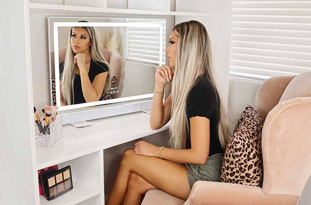 DIY Beauty Space | Ft. the All New Monroe Hollywood Mirror