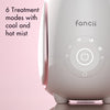 The pink rivo facial steamer has 6 treatment modes All