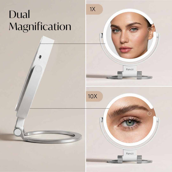 Sadie Double Sided Travel Mirror