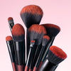 ARIA the best makeup brush 12-piece set in Merlot