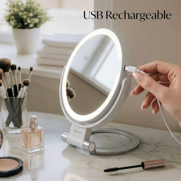 Sadie Double Sided Travel Mirror
