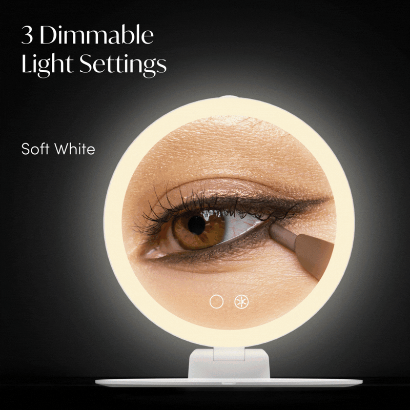 Abigail 10x has 3 dimmable light settings