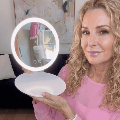 Fancii Taylor compact mirror with LED lights