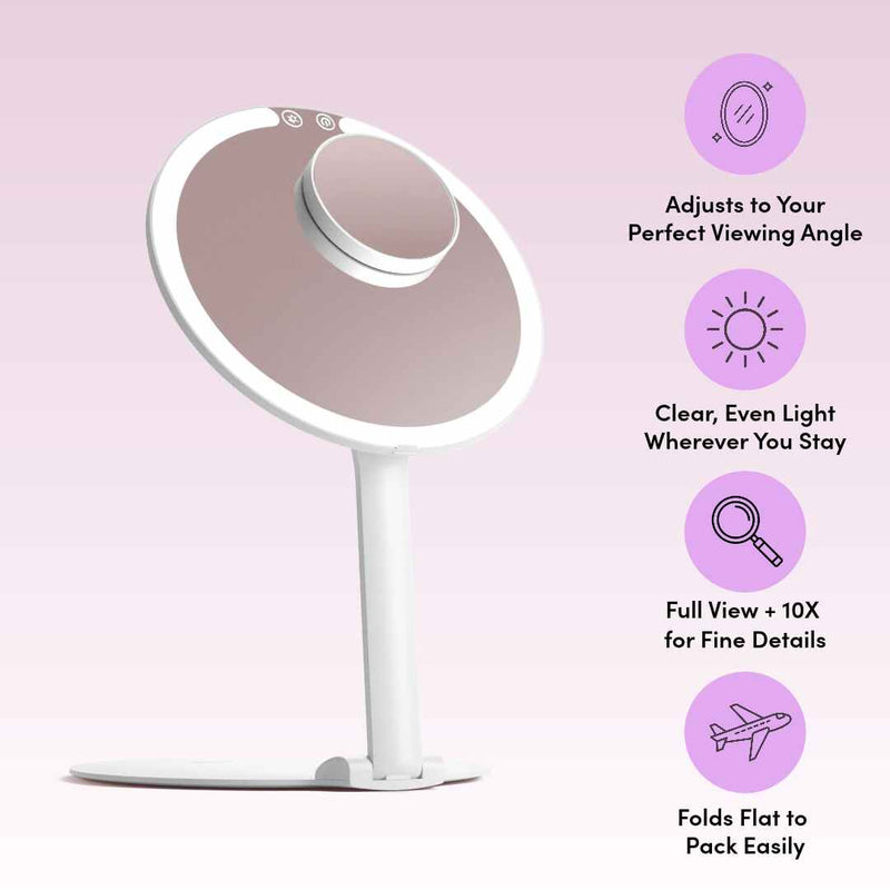 Abigail with Tara Travel Mirror by Fancii & Co.
