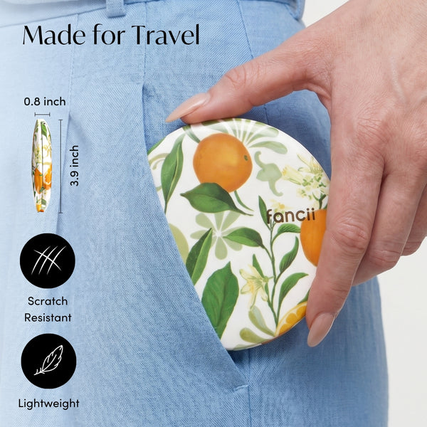 Italian Citrus Mini Taylor Lighted Compact by Fancii & Co. 