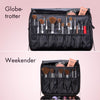 Madison makeup case for travel by Fancii and Co with makeup brush compartments_All Style