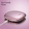 Fancii Mila compact mirror with led lights rechargeable power Pink