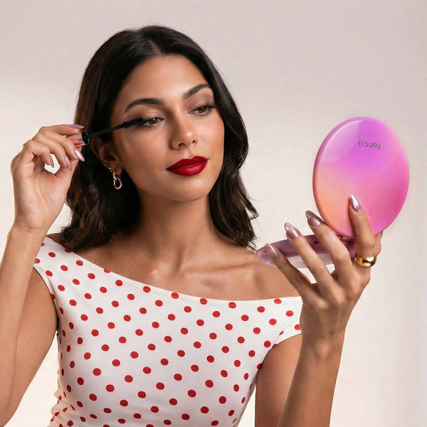 Taylor Lighted Compact by Fancii & Co. in Weekender BERRY LEMONADE