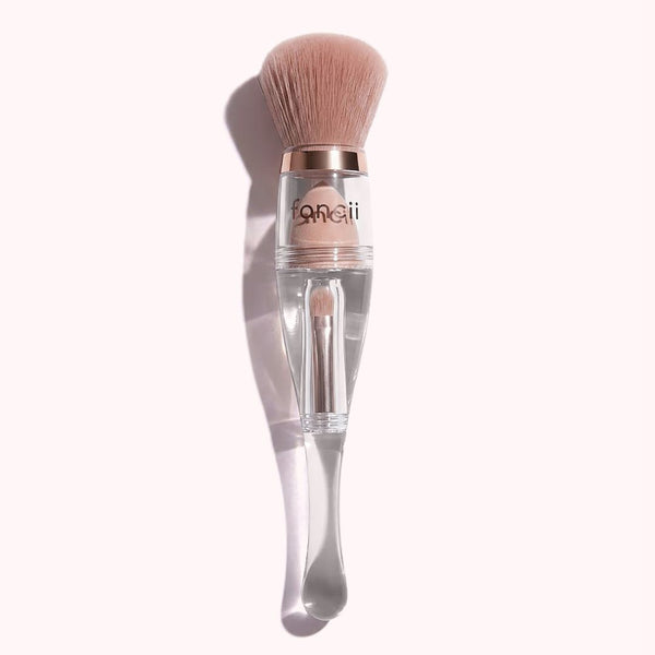 Kaya Travel Makeup Brush 3-in-1