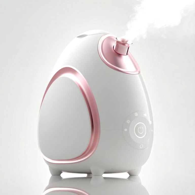 Rivo Nano Facial Steamer by Fancii in Pink