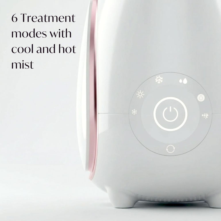 Rivo Nano Facial Steamer by Fancii in Pink