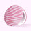 Mini Taylor LED Compact Mirror | Blush Zebra
