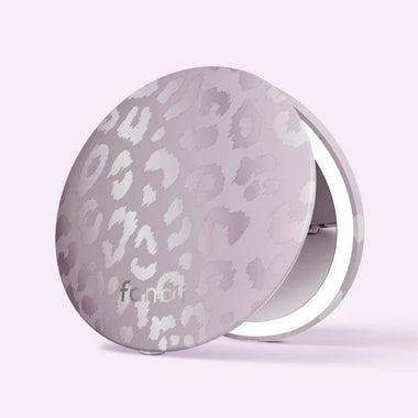 Mini Taylor LED Compact Mirror | Cosmic Leopard