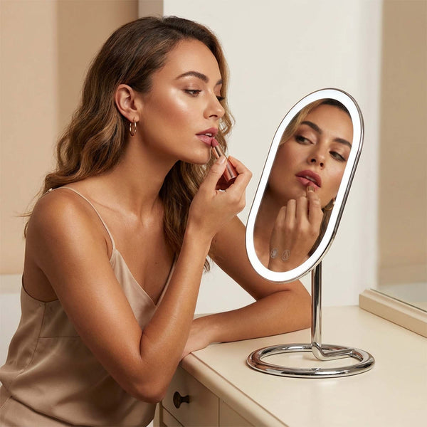 Fancii Vera LED Lighted Vanity and Compact Makeup Mirror All