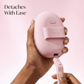 Fancii Nyla sonic brush body scrubber with extended handle for cleansing and scrubbing