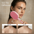 Fancii Nyla sonic brush body scrubber with extended handle for cleansing and scrubbing