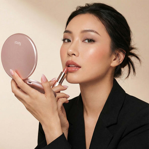 White / 10x Magnifying Mirror ROSE GOLD
Black / 10x Magnifying Mirror ROSE GOLD