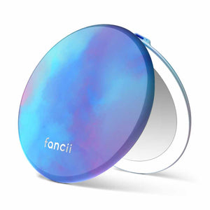 Taylor Lighted Compact with 10x Magnification  by Fancii & Co. MARBLE ROSÈ