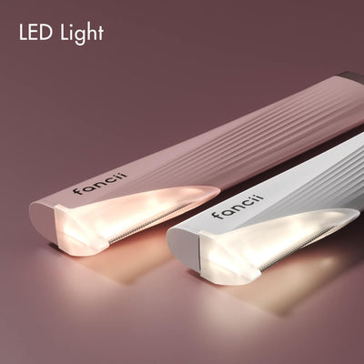 Leah Lighted Dermaplaner Facial Hair Removal + Exfoliating Tool from Fancii & Co.  has an LED light so you can see clearly. All 
