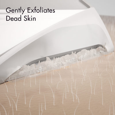 Leah Lighted Dermaplaner Facial Hair Removal + Exfoliating Tool from Fancii & Co. Gently exfoliates away dead skin. All 
