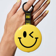 Fancii x S.W.Smiley Bag Charm Mirror