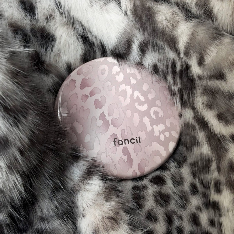 Mini Taylor LED Compact Mirror | Cosmic Leopard