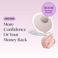 Taylor Lighted Compact and Abigail with Tara Travel Mirror by Fancii & Co. Zero Risk 30 Day Money Back Guarantee