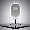 Fancii Vera LED Lighted Vanity Makeup Mirror & Lara 10X Magnifying Mirror in Chrome White