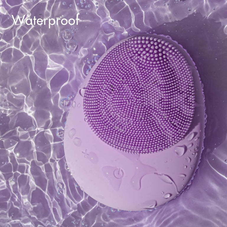 Fancii Isla sonic facial scrubber is waterproof Lavish Lavender