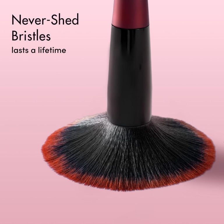 Madison Globetrotter and Aria makeup brush set by Fancii and Co with Never-Shed Bristles All