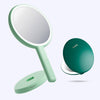 Cami mirror hand held and Taylor compact mirror by Fancii and Co_  Emerald Envy Pistachio 