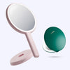 Cami mirror hand held and Taylor compact mirror by Fancii and Co_  Emerald Envy Strawberry Cream