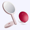 Cami mirror hand held and Taylor compact mirror by Fancii and Co_  Red Ruby Strawberry Cream